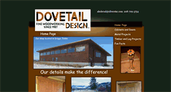Desktop Screenshot of dovetaildesigninthetetons.com